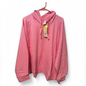 Size 4X All in Motion Pink Women's Cozy Rib Hoodie